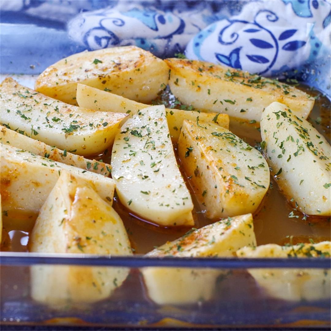 Greek Style Potatoes