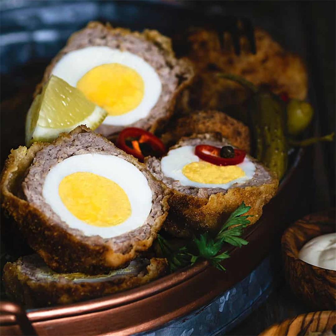 Quick and Easy Air Fryer Scotch Eggs