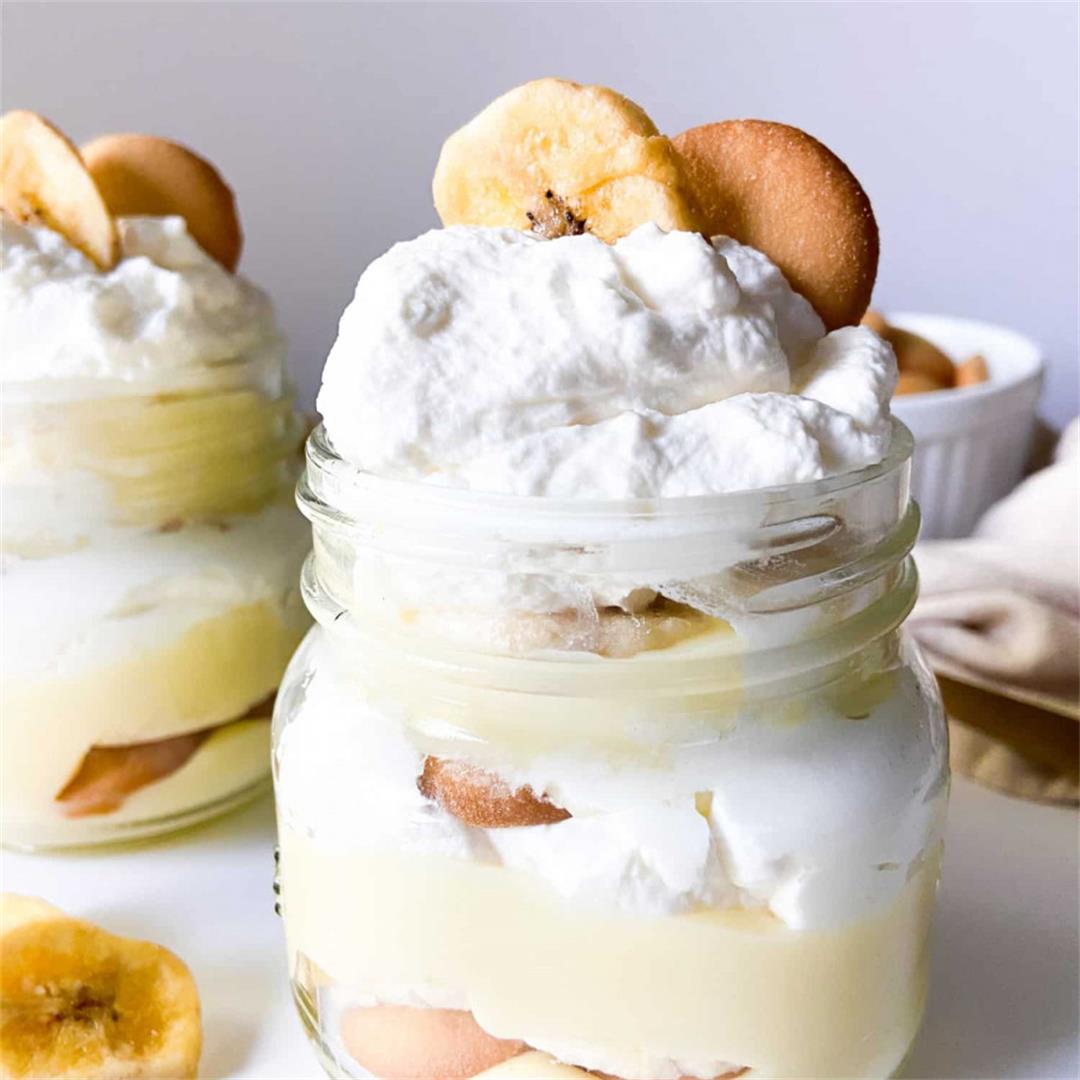 Individual Banana Pudding Cups – Sugary Logic