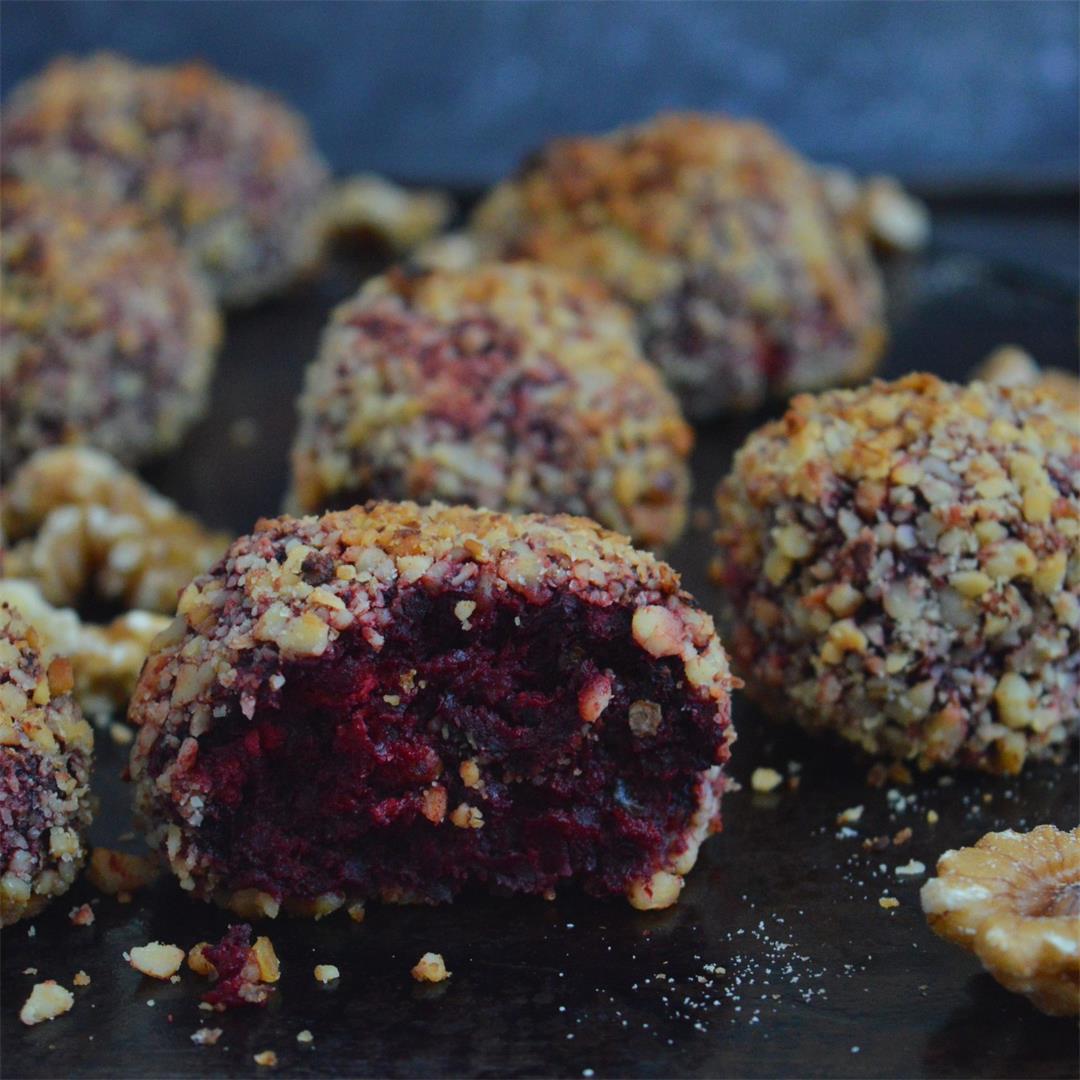 Baked Beetroot Goat Cheese Croquettes — Tasty Food for Busy Mum