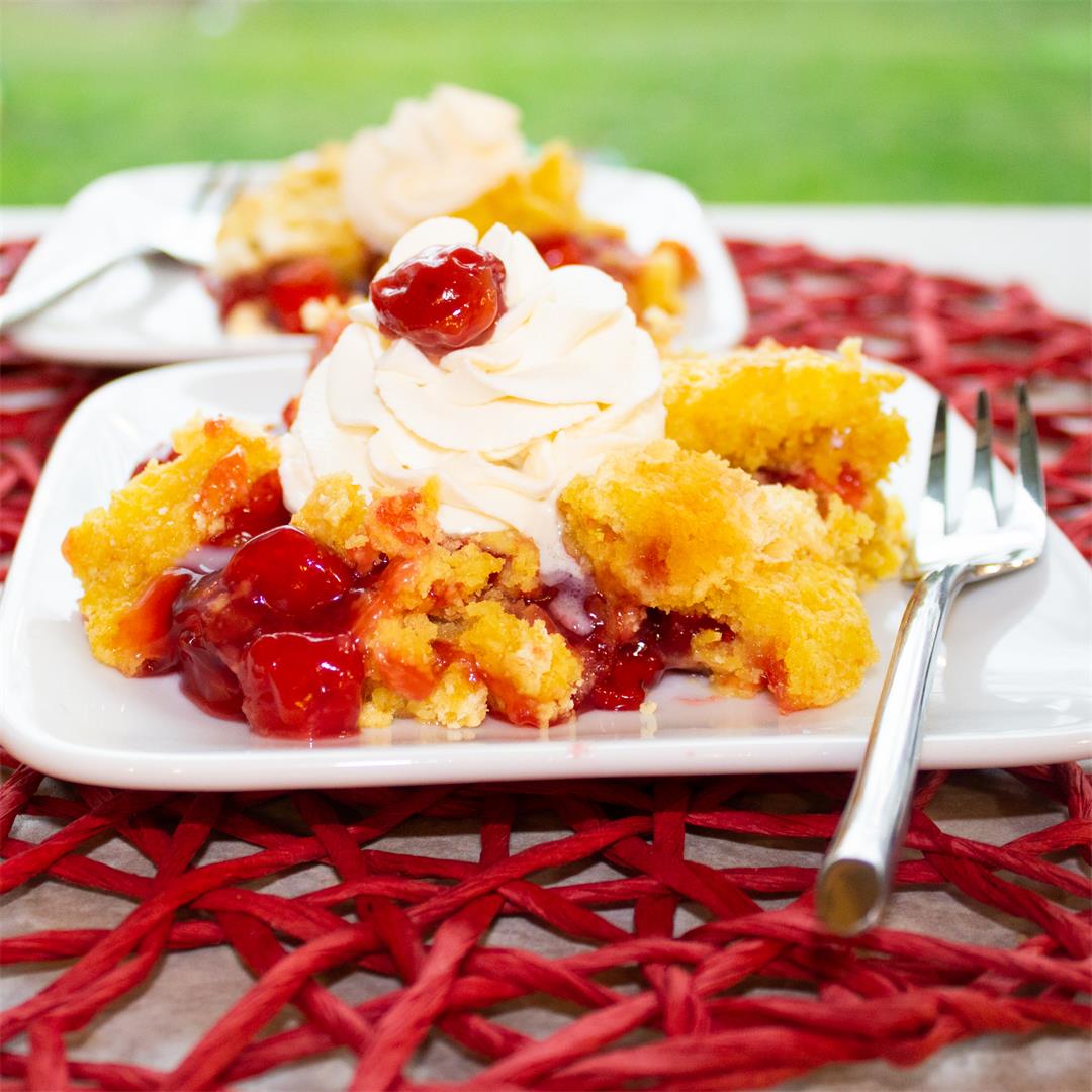 Click Here for our Cherry Dump Cake Recipe