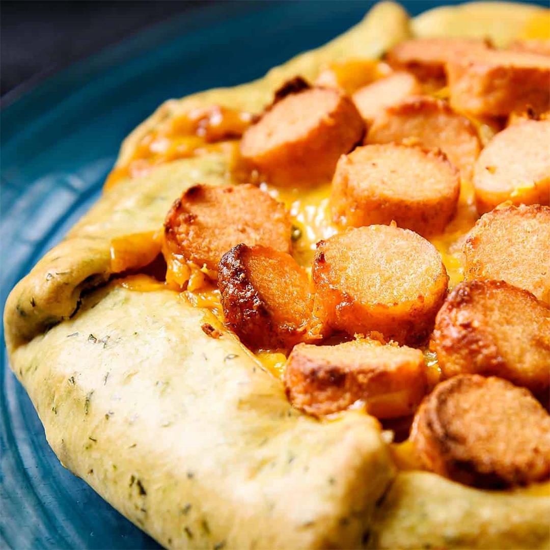 Spicy Onion & Sausage Galette, it's So Good!