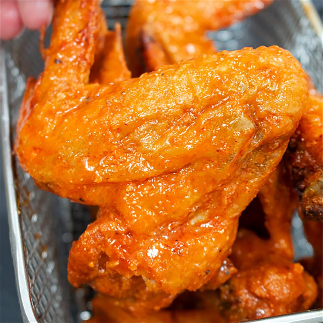 Oven Baked Buffalo Chicken Wings