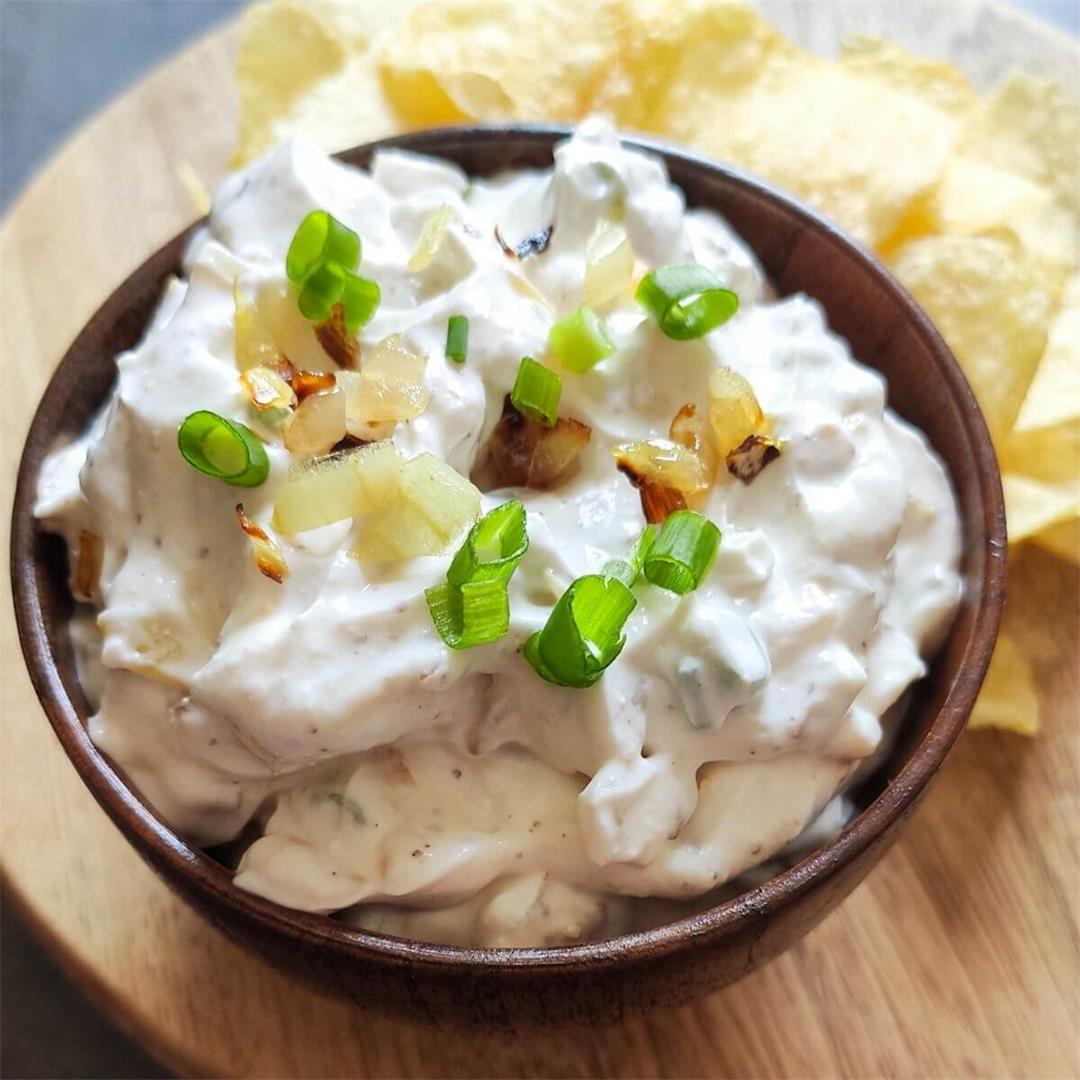 Sour cream and onion dip