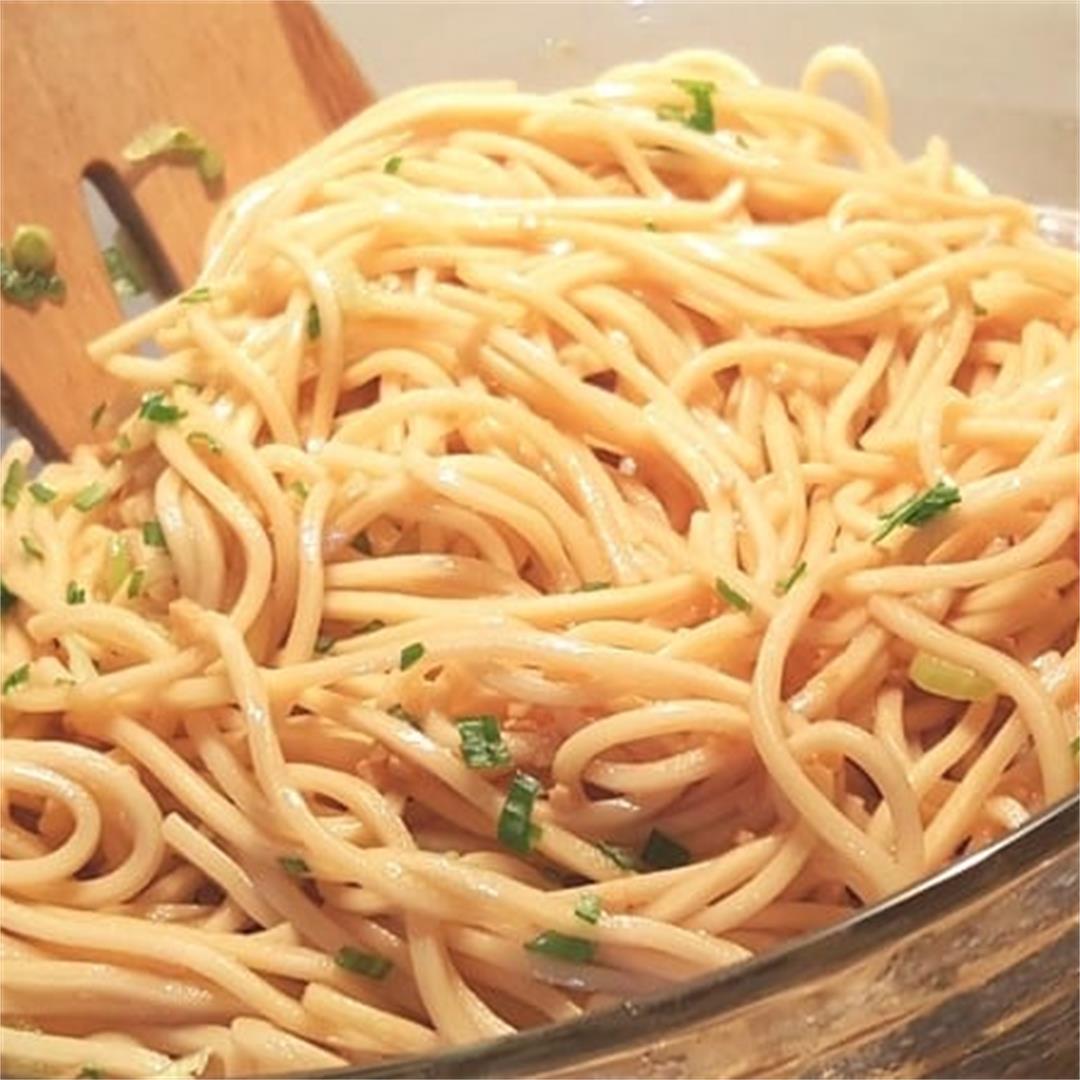 Sesame Garlic Noodles [w/Asian Flair]