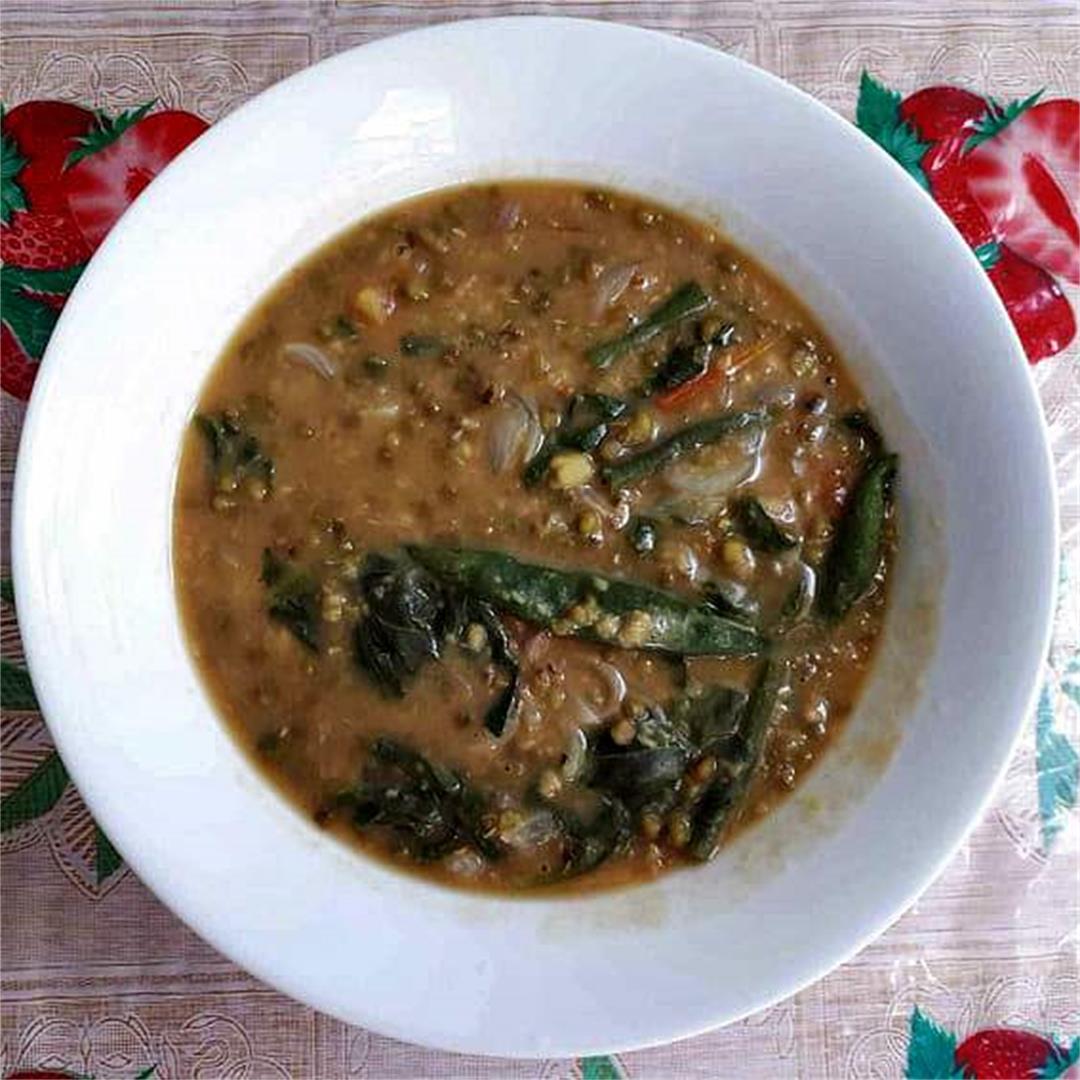 Ginisang Monggo (Mung Bean Soup)