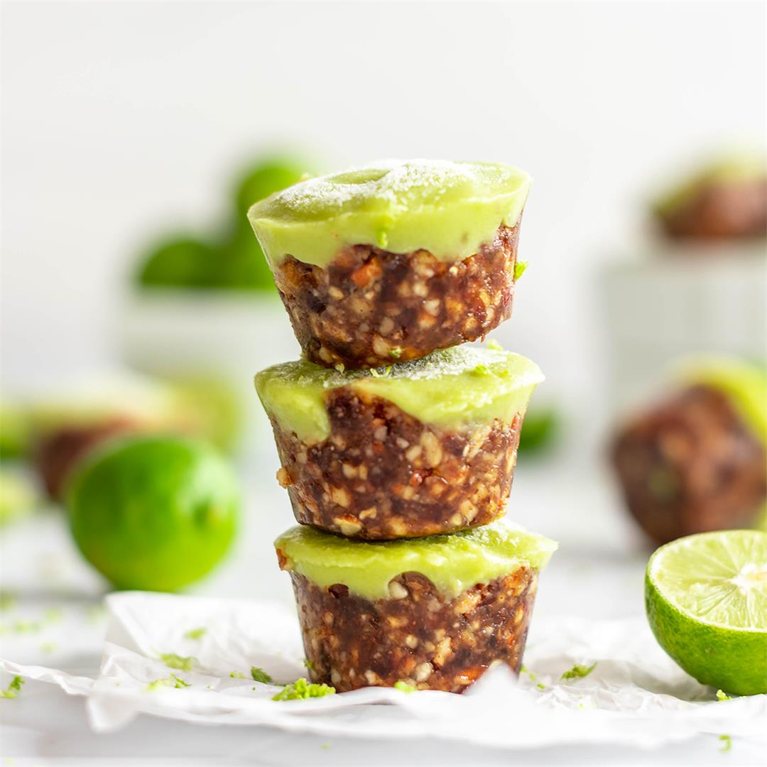 Raw Mini Key Lime Tarts (Vegan, Paleo)