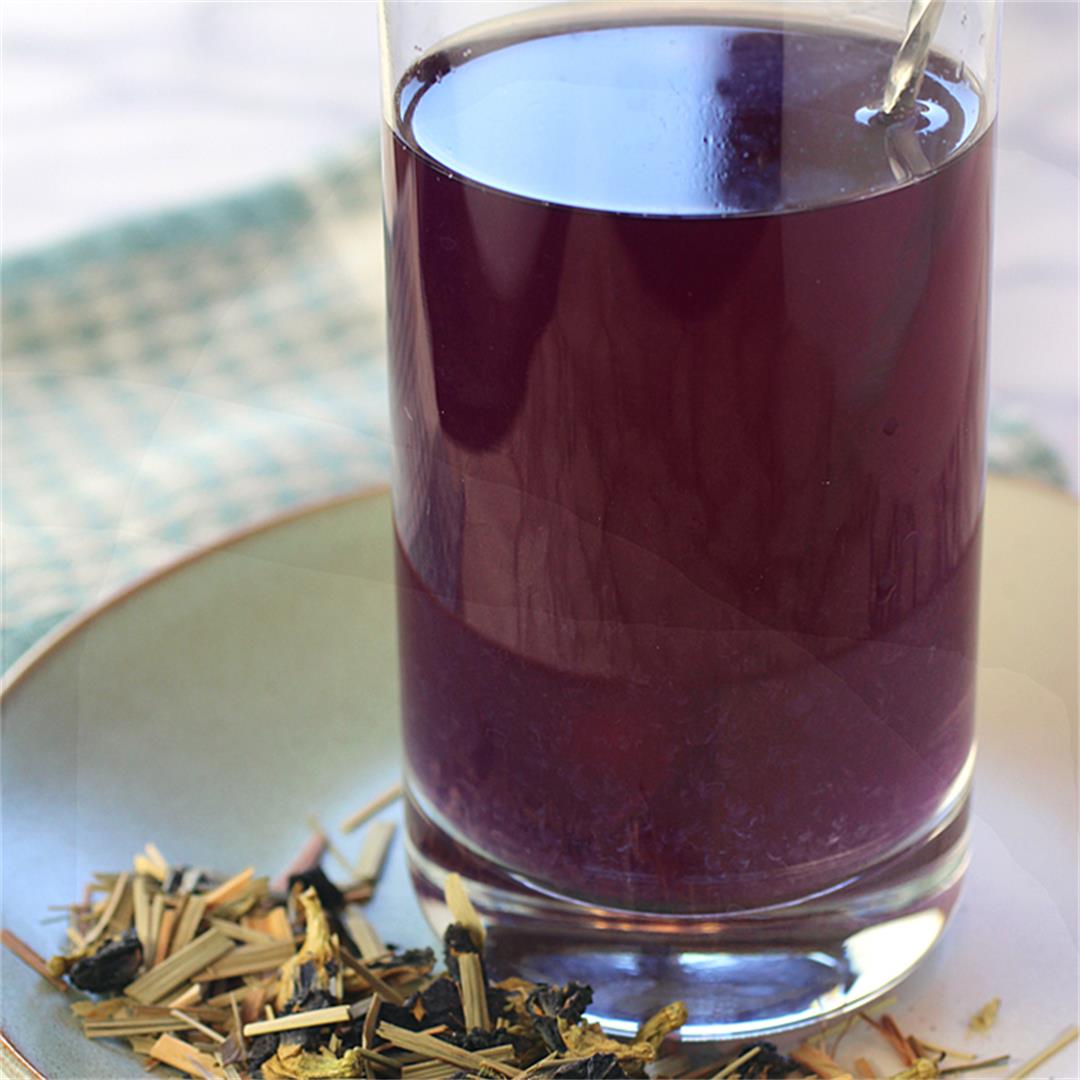 Bella Luna Blue Tea That Turns Purple With Lemon Juice