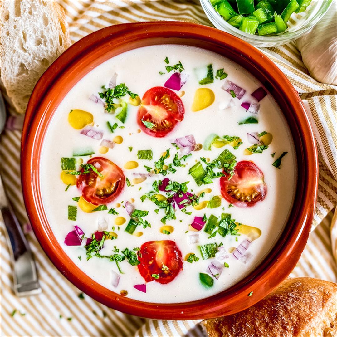 Creamy Spanish White Bean Soup