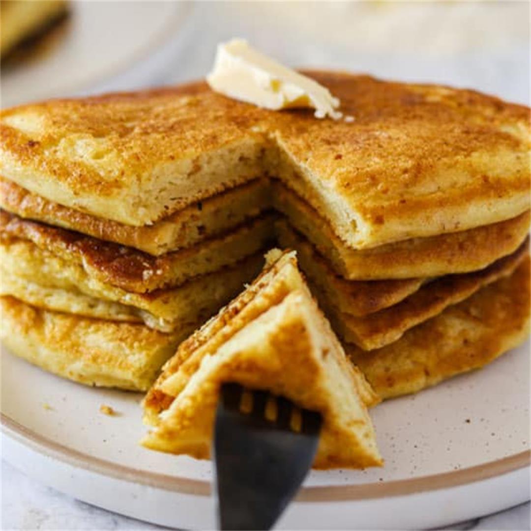 Vegan Buttermilk Pancakes
