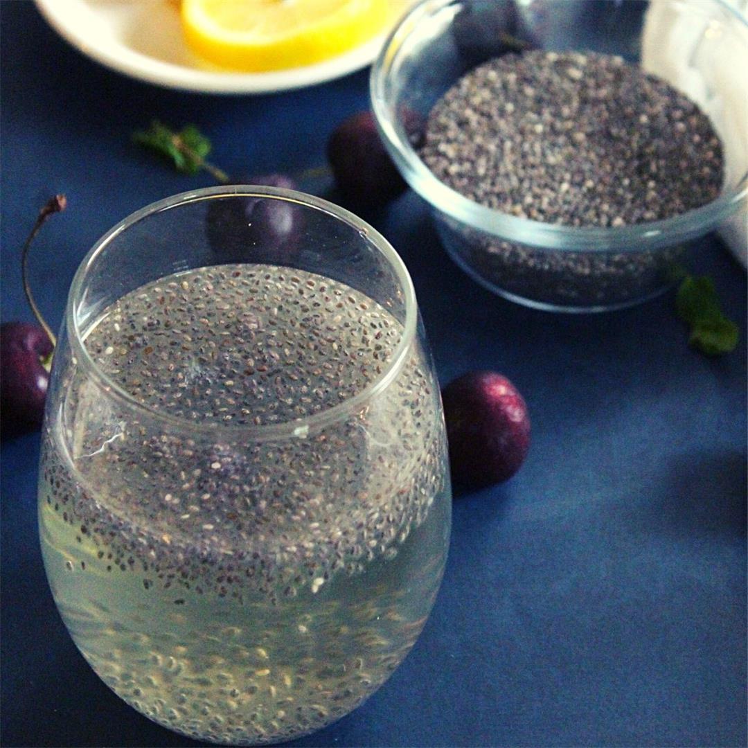 chia seeds water weight loss drink and benefits
