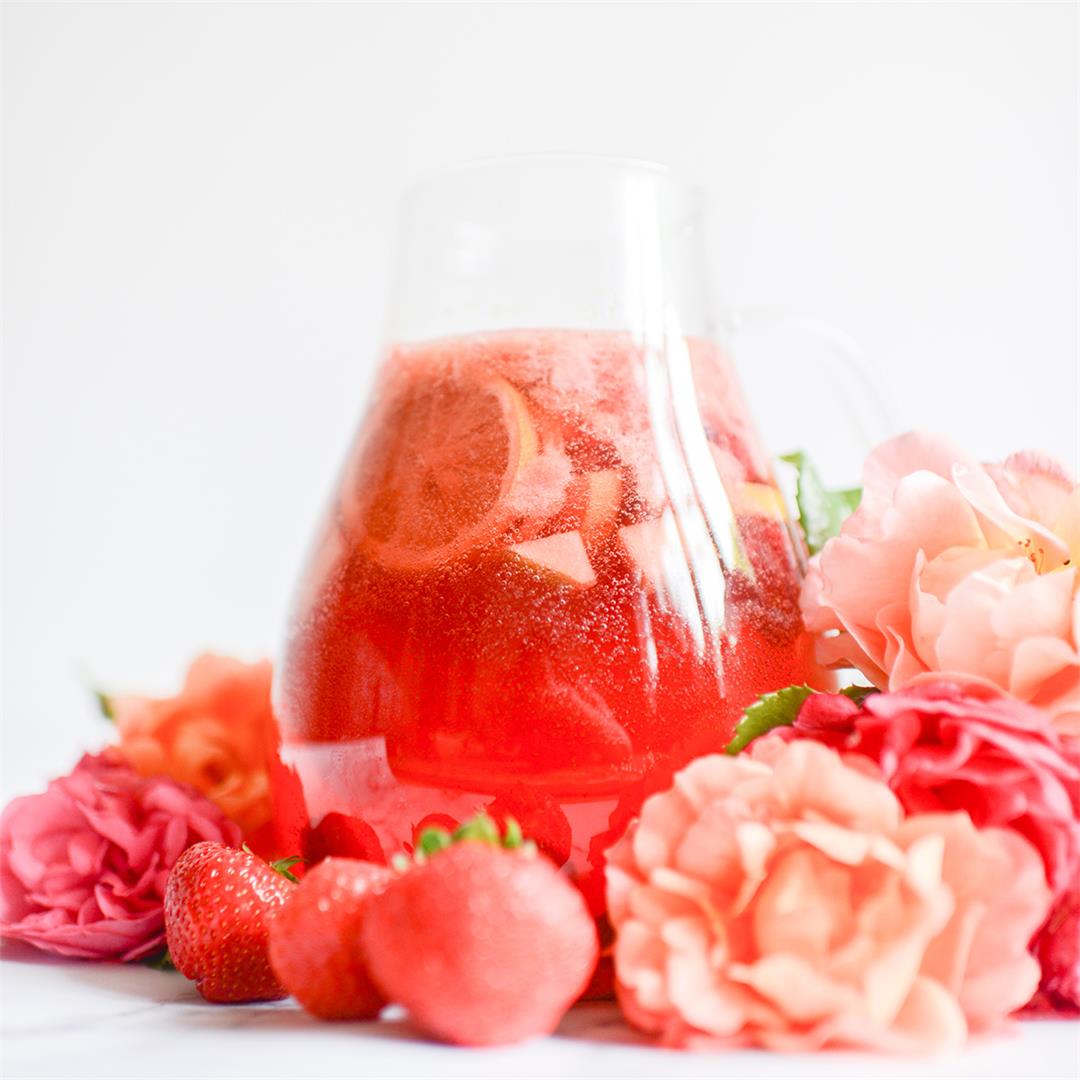 Strawberry Rosé Sangria