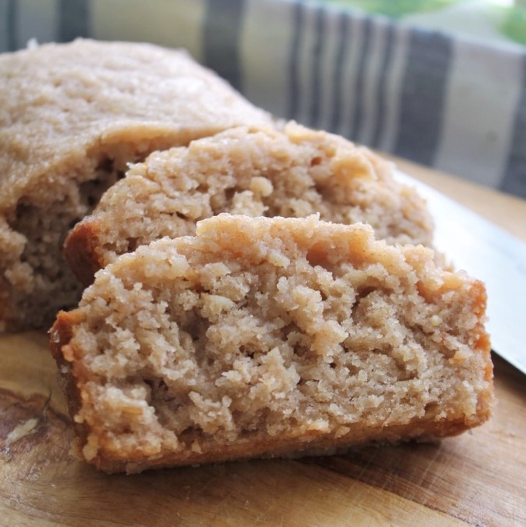 Glazed Apple Cinnamon Oatmeal Bread – My Recipe Reviews