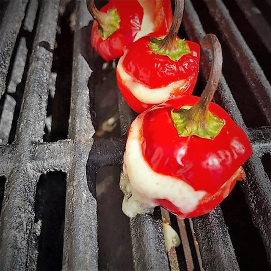 Grilled Stuffed Cherry Peppers