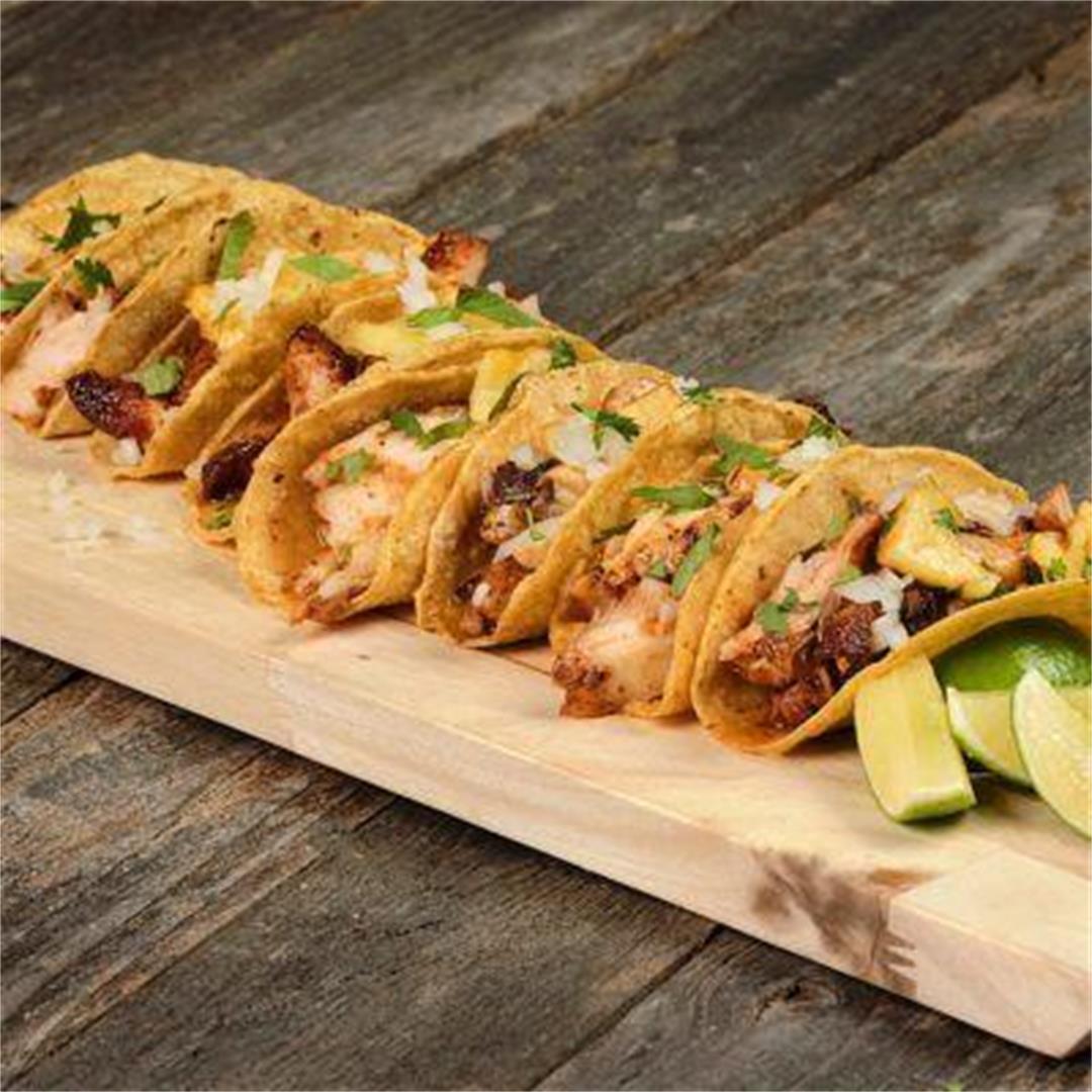 Chicken Al Pastor Tacos Recipe