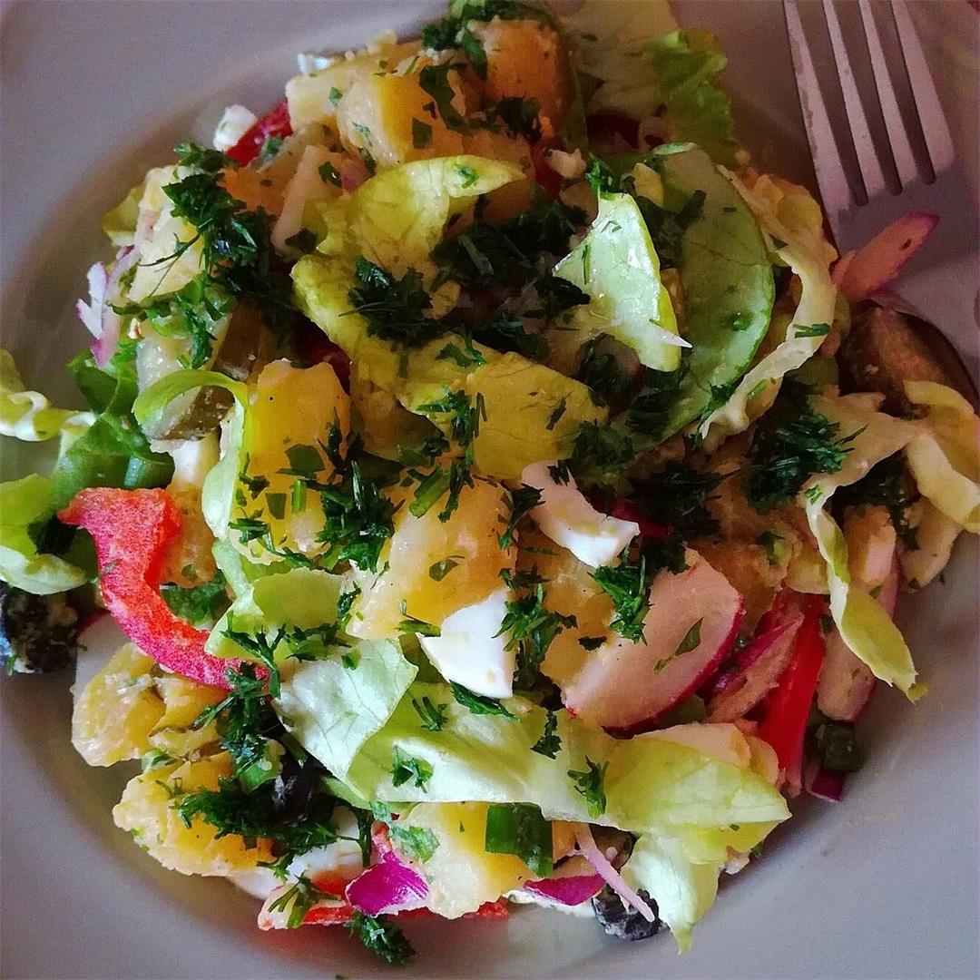 Potato Salad With Eggs Recipe: A Healthy Alternative