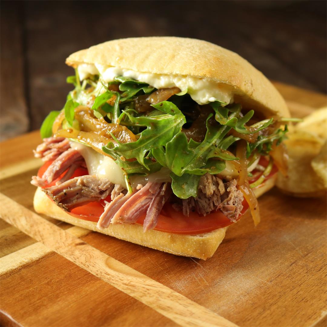 Texas “Porchetta” Sandwich Recipe