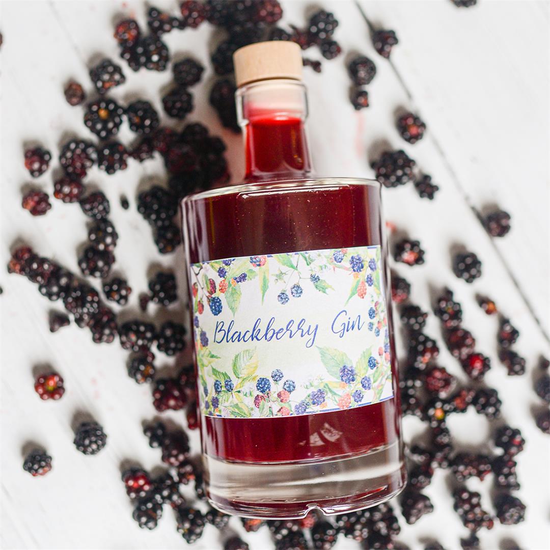How to Make Blackberry Gin