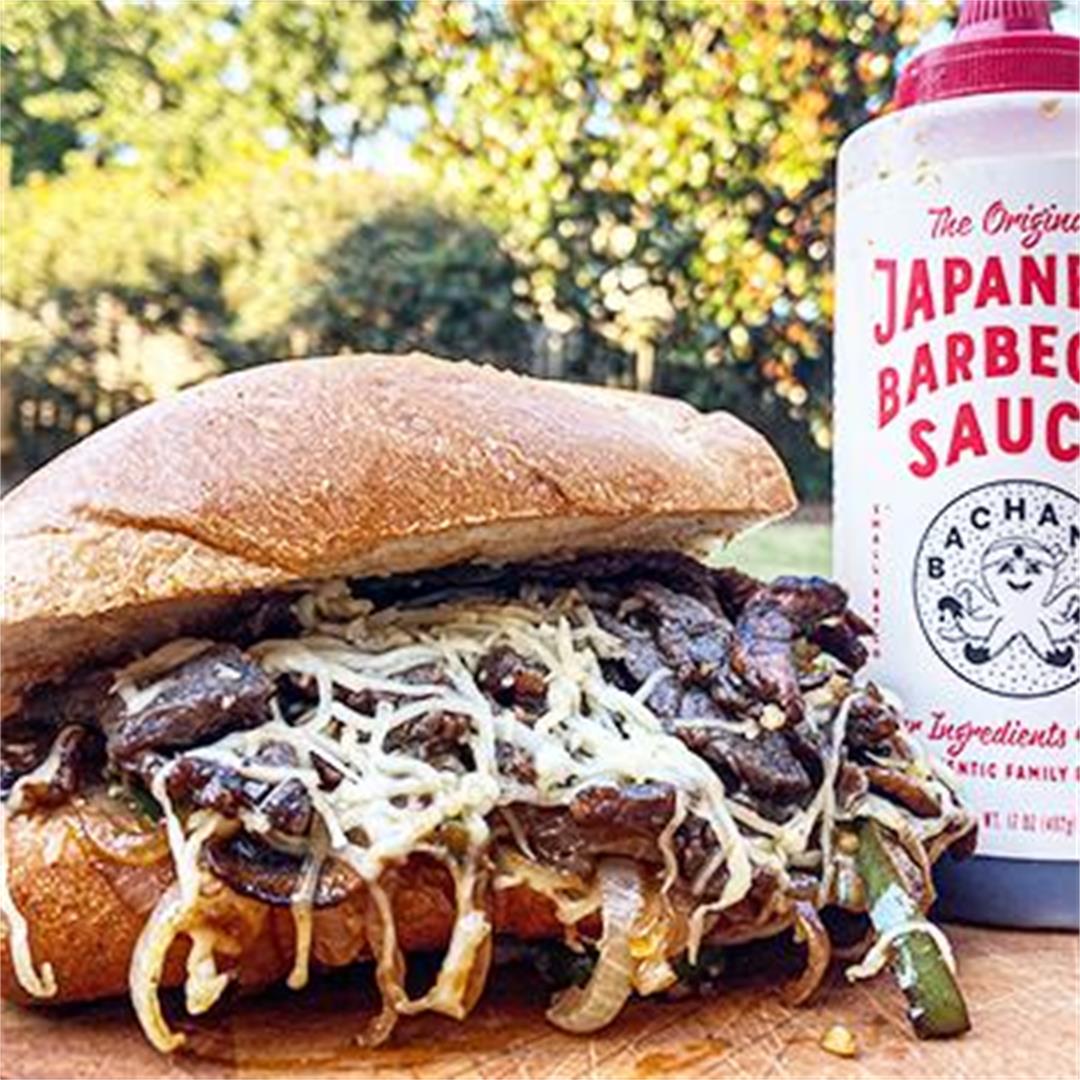 Asian Philly Cheesesteak with Wagyu Steak