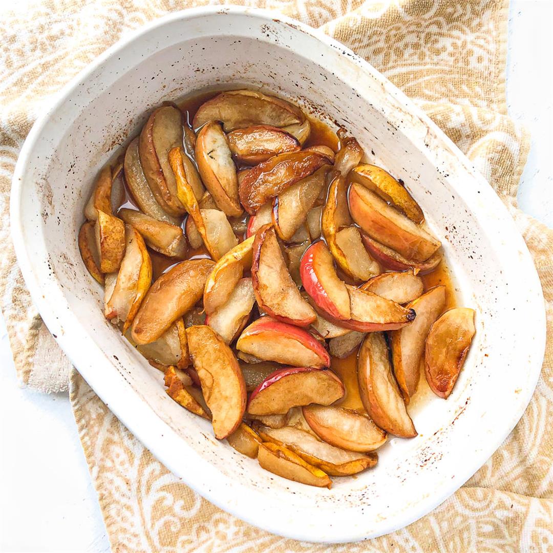 Baked Pears and Apples