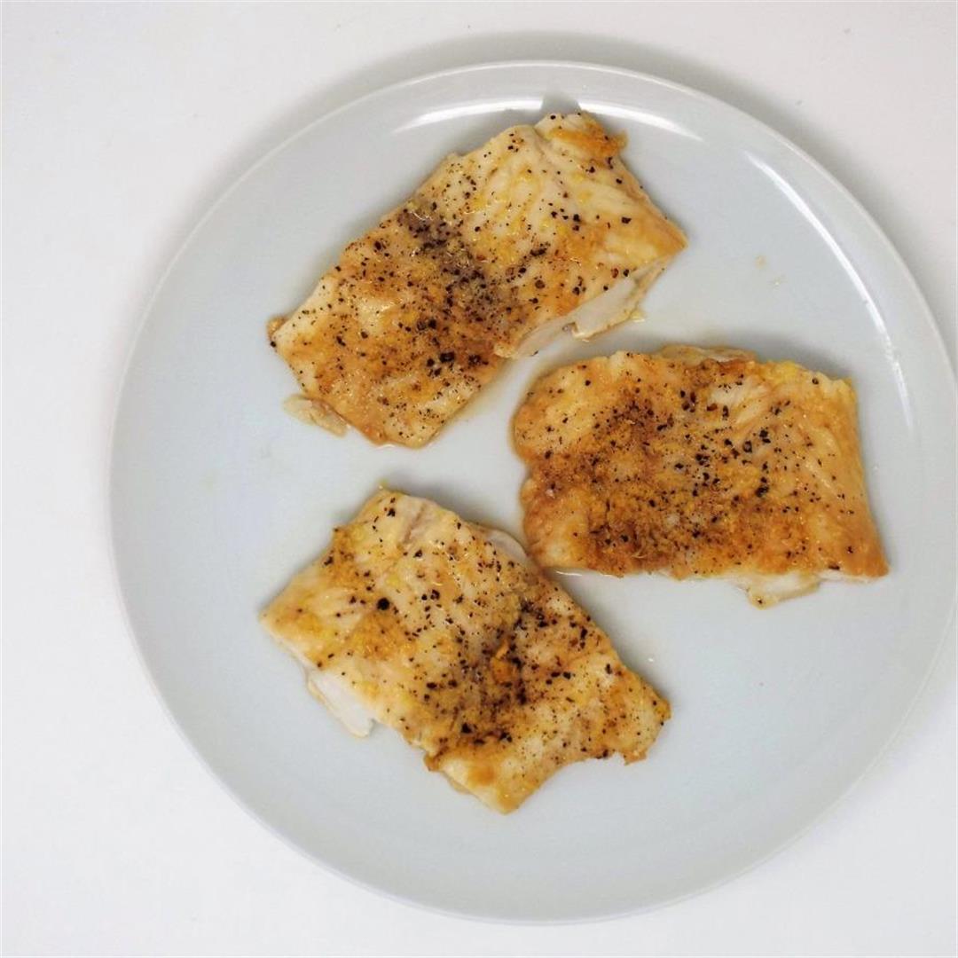 Balsamic and Ginger Baked Cod