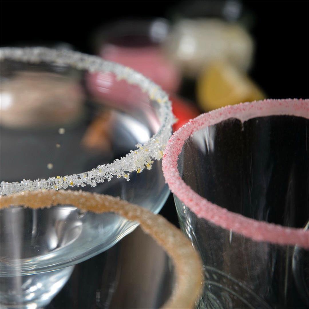 How to Rim a Glass with Sugar