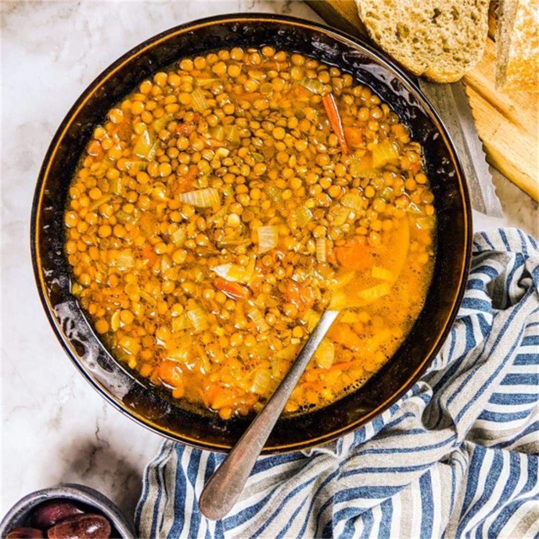 Mediterranean Lentil Soup Recipe