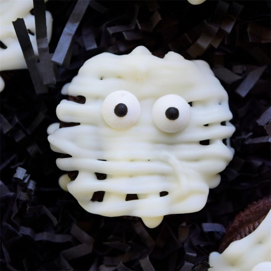 Halloween Mummy Oreo Cookies Recipe