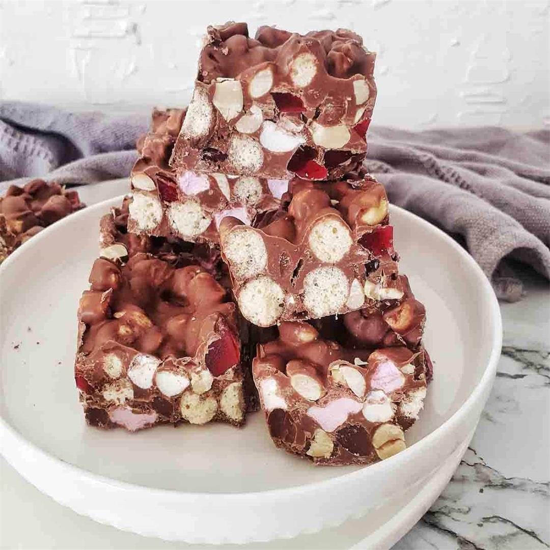 Malteser Rocky Road (quick and easy!)