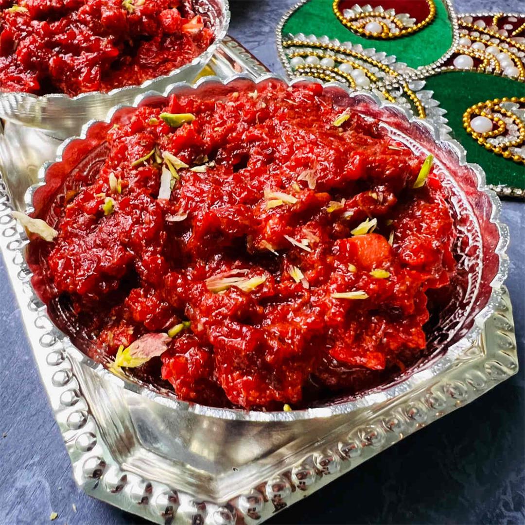 Beetroot Carrot Halwa in Instant Pot