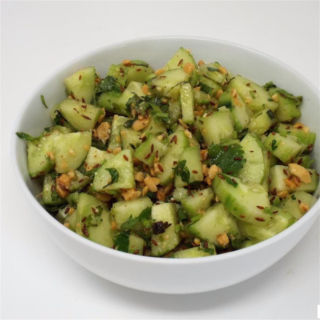 Indian Cucumber Salad (Koshimbir)