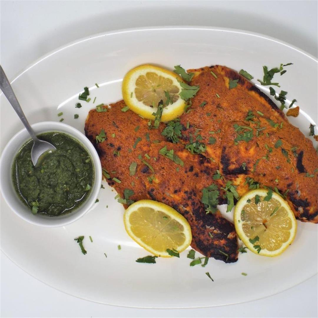Broiled India Style Tilapia