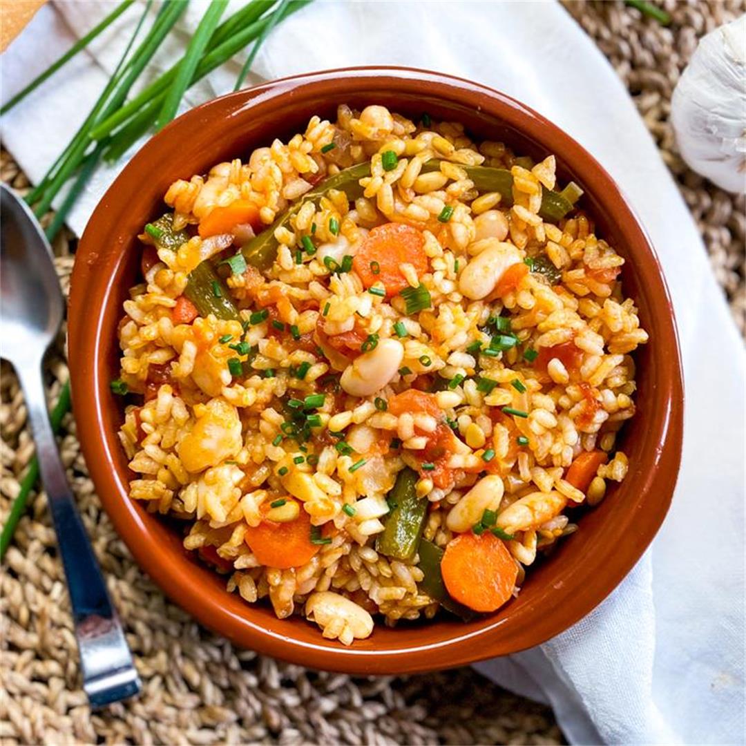 A Vegetable Rice SO GOOD it Can Be A Main Course