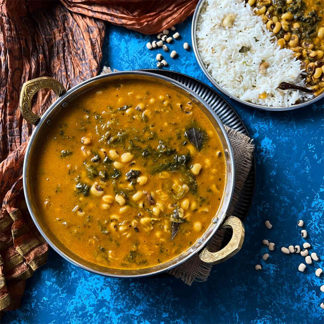 Black Eyed Peas Curry in Instant Pot
