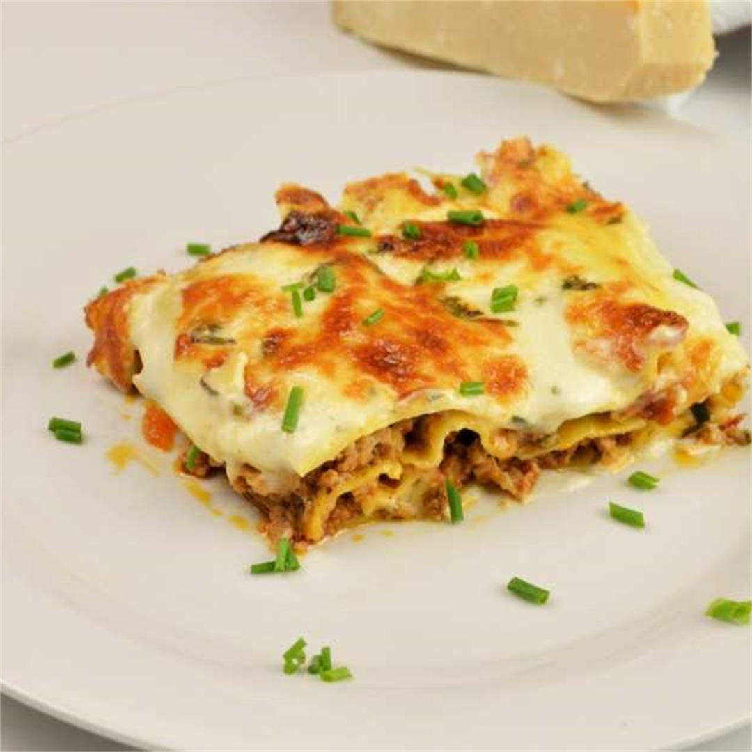 Best Turkey Lasagna With White Sauce-Timea's Kitchen
