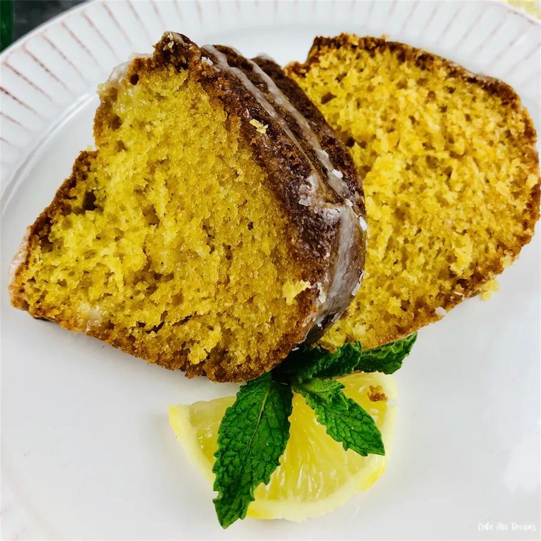 Lemon Bundt Cake with Cake Mix