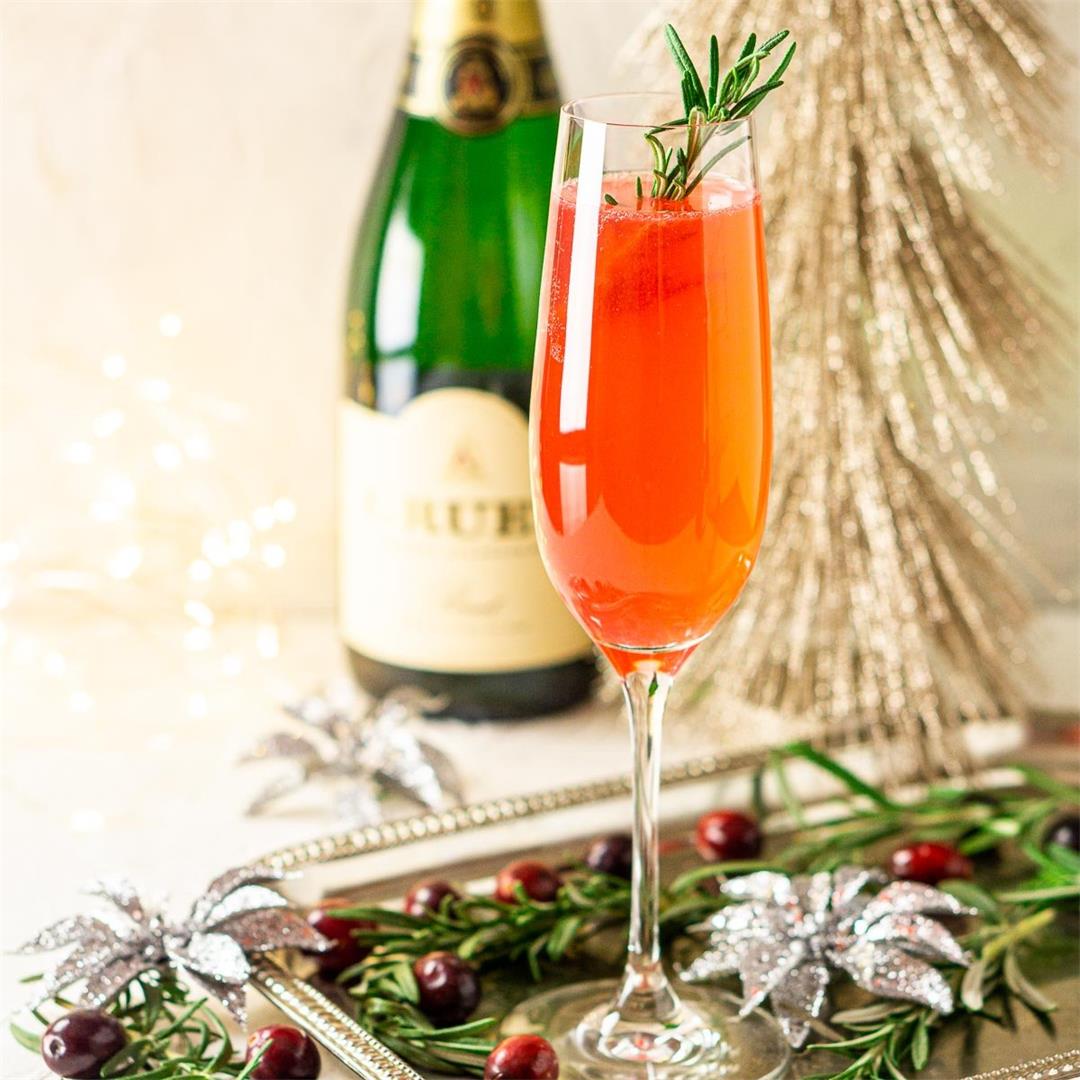 Cranberry French 75