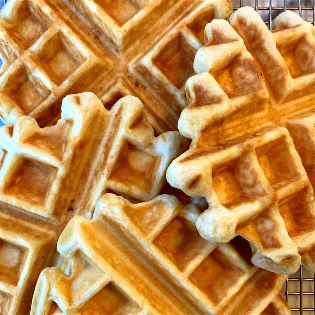 Liege Waffle Recipe Without Pearl Sugar