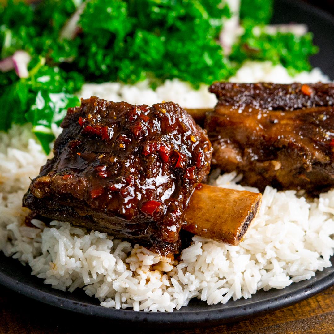 Sticky Slow Cooked Short Ribs