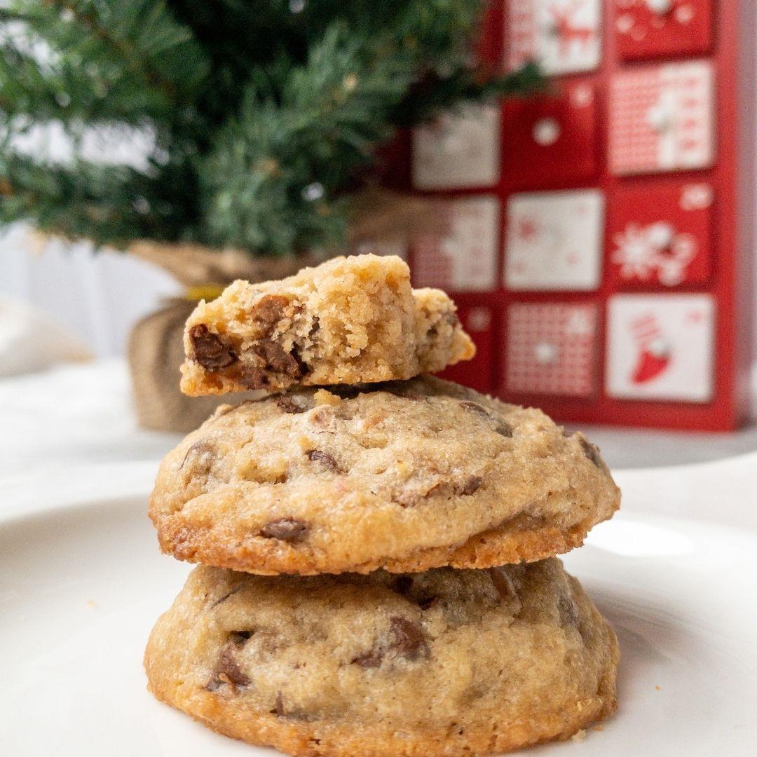 Best chocolate chip cookies with chestnut flour