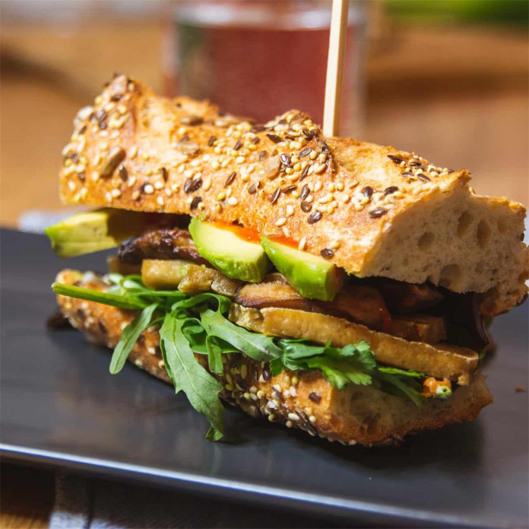 Banh-Mi style sandwich