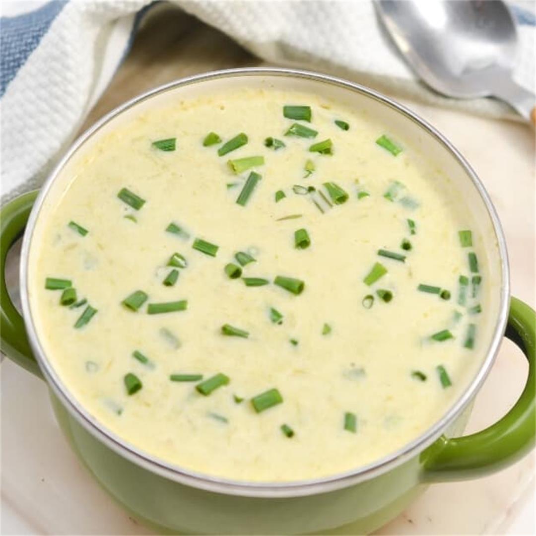 Keto Cream Of Asparagus Soup