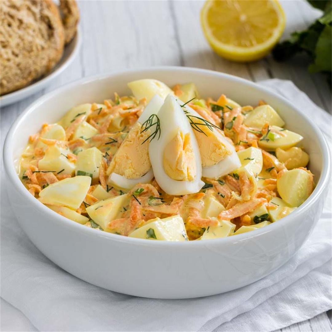 Egg Salad with Carrots