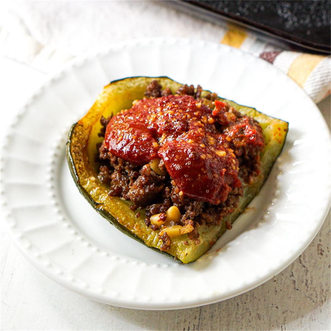 Low Carb Middle Eastern Stuffed Zucchini