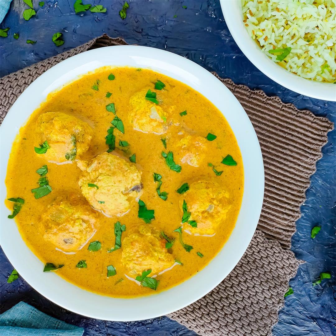 Healthy Chicken Kofta Curry Recipe