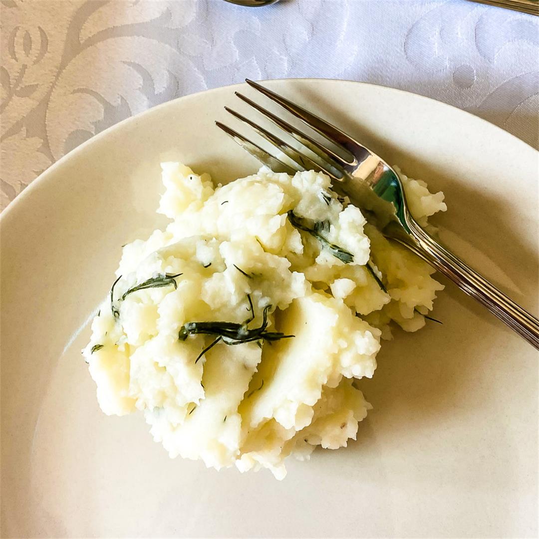 Buttermilk and Dill Mashed Potatoes