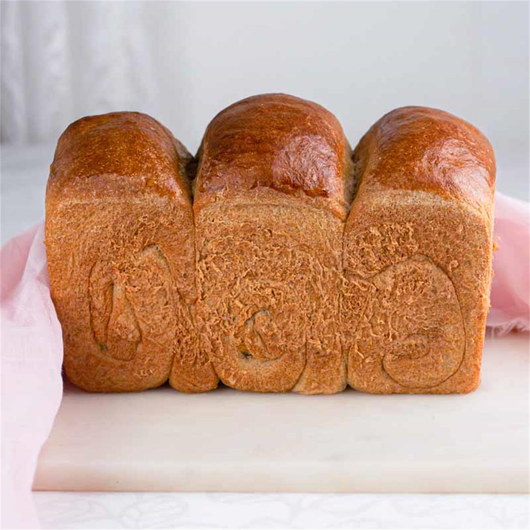 Dairy free bread: The best whole wheat vegan milk bread - The F