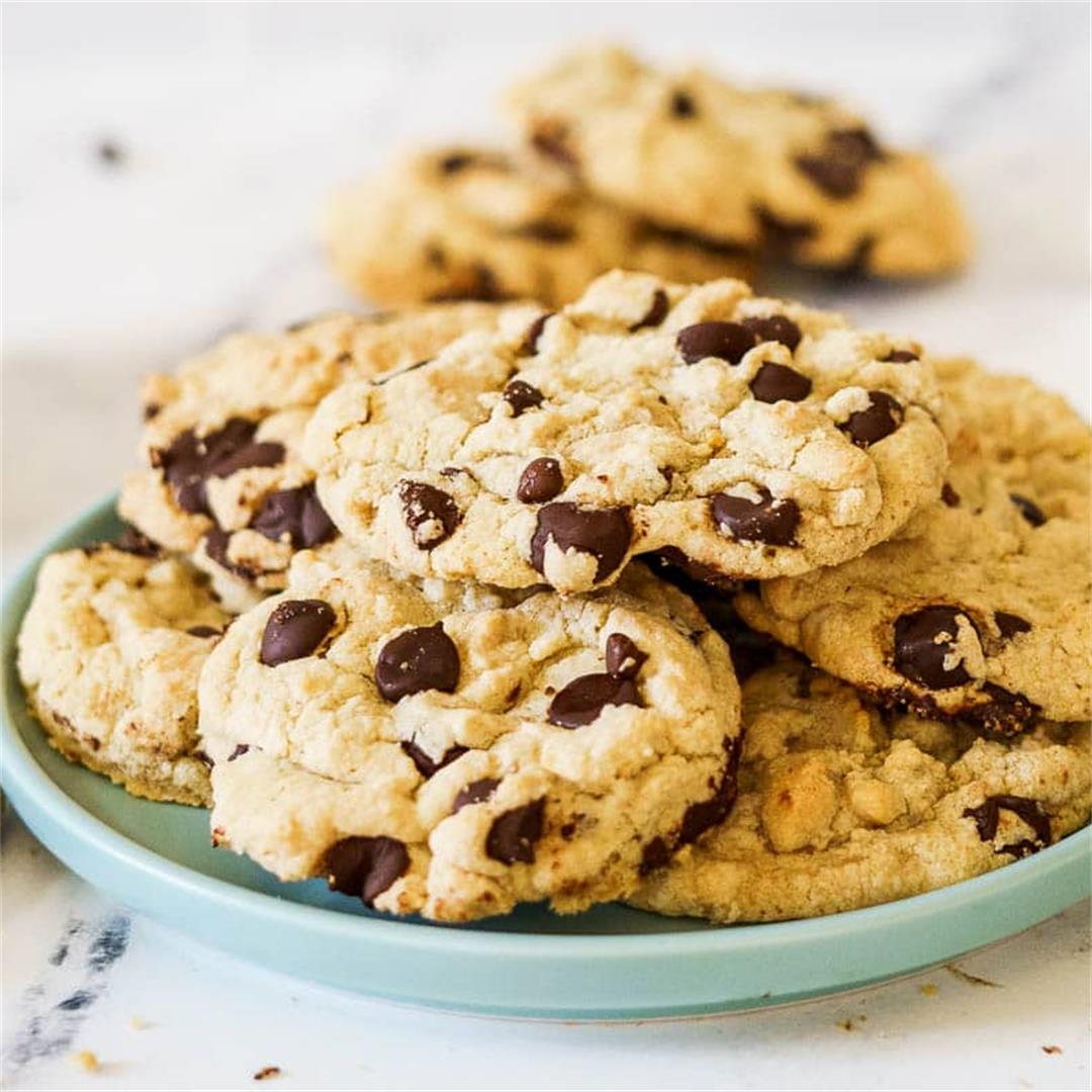 Gluten-Free Dairy-Free Chocolate Chip Cookies- Our Best Cookie