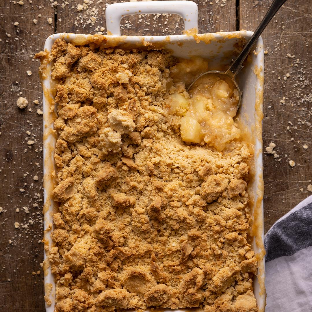 The Best Apple Crumble
