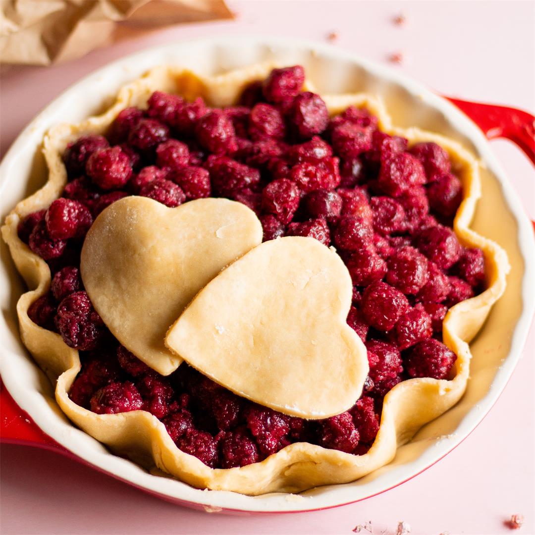 Valentine’s Day Cherry Pie